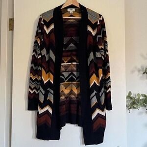 Missoni Multicolor Chevron Cardigan